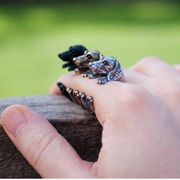 Jewelry - 💥ANY 2/$15💥Daschund ring
